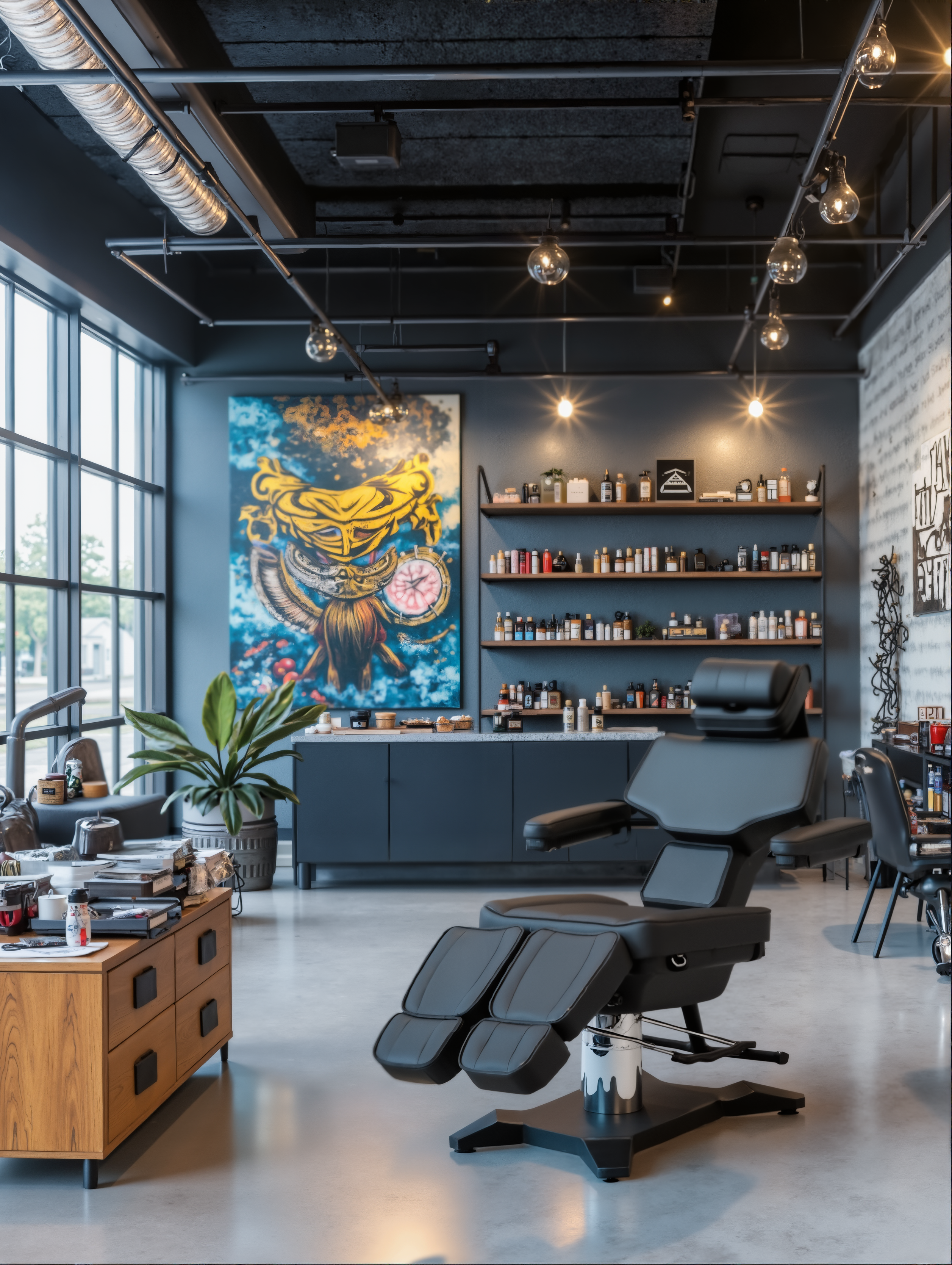 4604 多功能液壓調節紋身椅